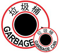 5s定位地贴套装